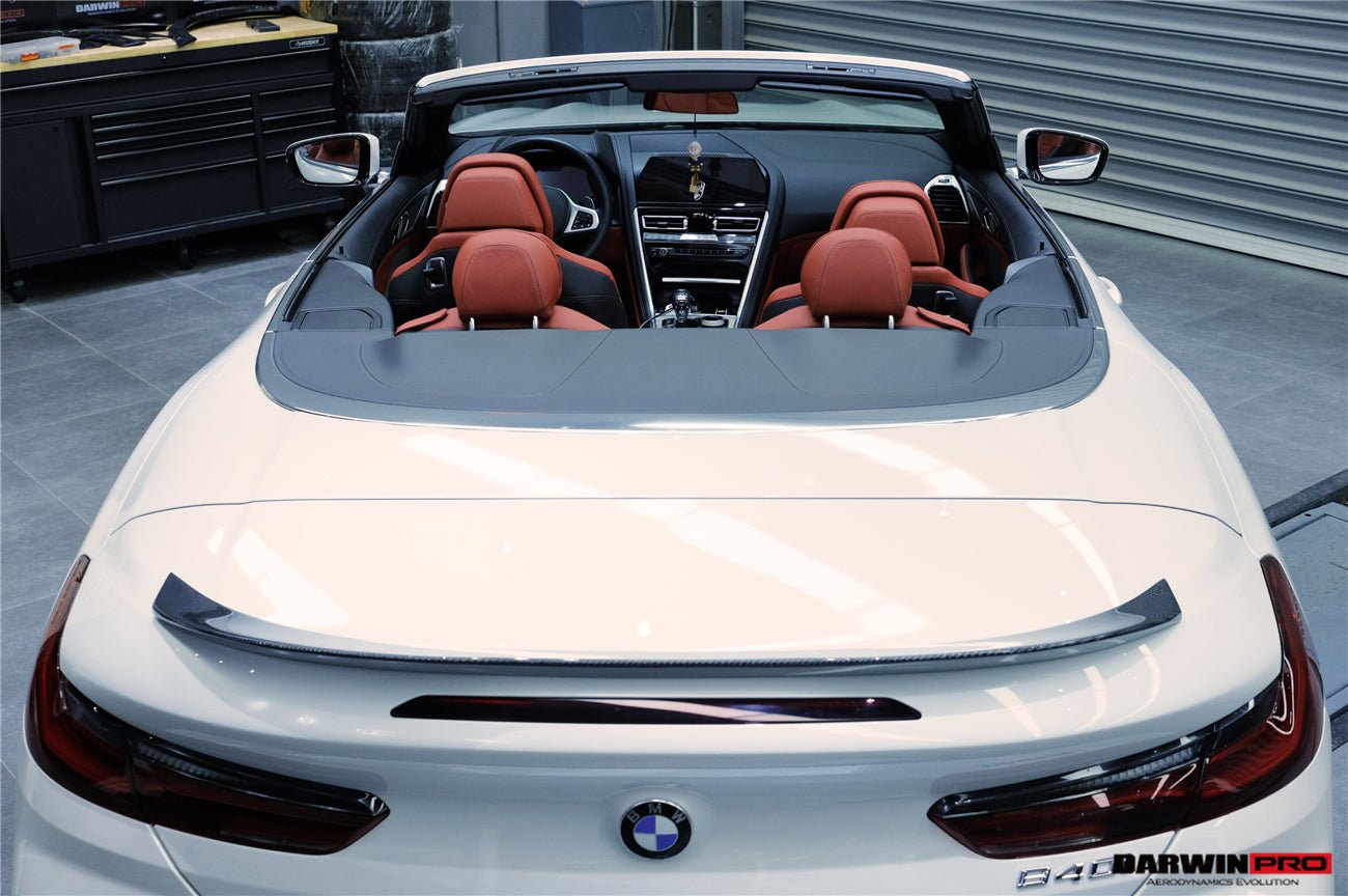 2018-2022 BMW 8 Series (G14) Convertible IMP Carbon Fiber Trunk Spoiler