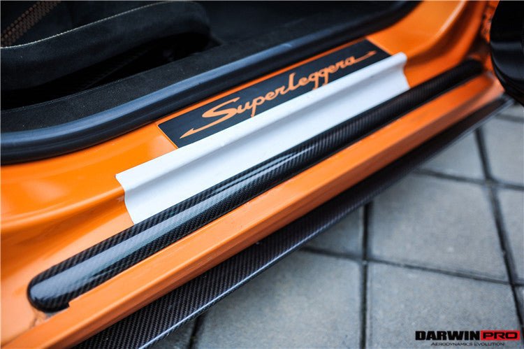2004 - 2008 Lamborghini Gallardo Carbon Fiber Door Sills Steps Cover