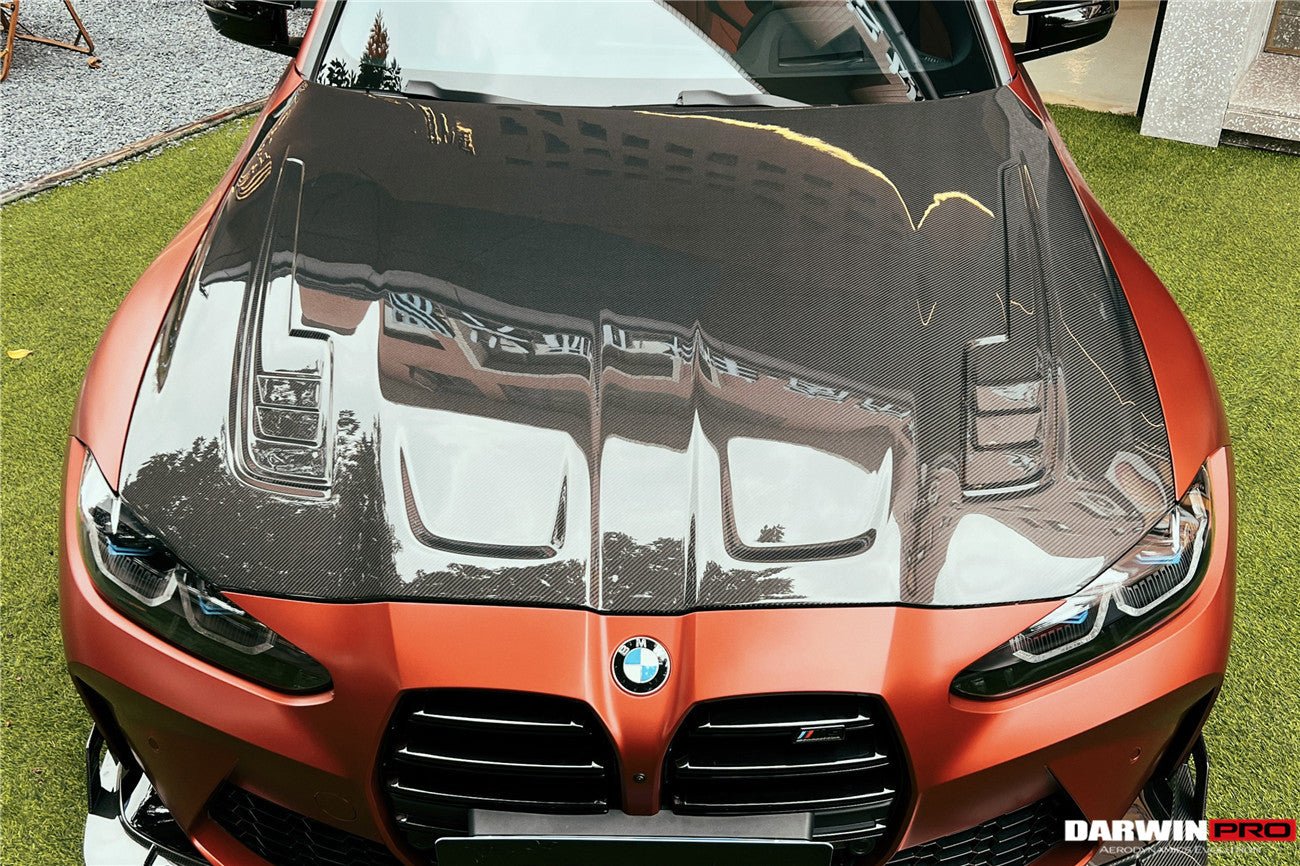 2021-2025 BMW M3 G80 G81 M4 G82/G83 BKSSII Style Carbon Fiber Hood