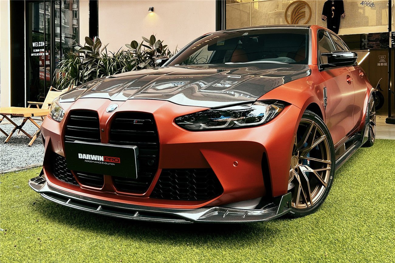 2021-2025 BMW M3 G80 M4 G82/G83 BKSS Style Carbon Fiber Front Lip