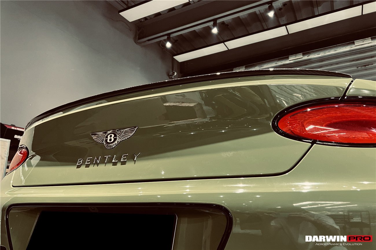 2019 - 2024 Bentley Continental GT Editon Style Trunk Spoiler Wing