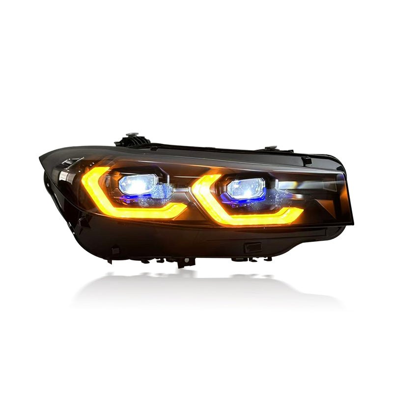BMW LCI G20 Laser Style LED Headlights CSL Yellow/White 2023 - 2025