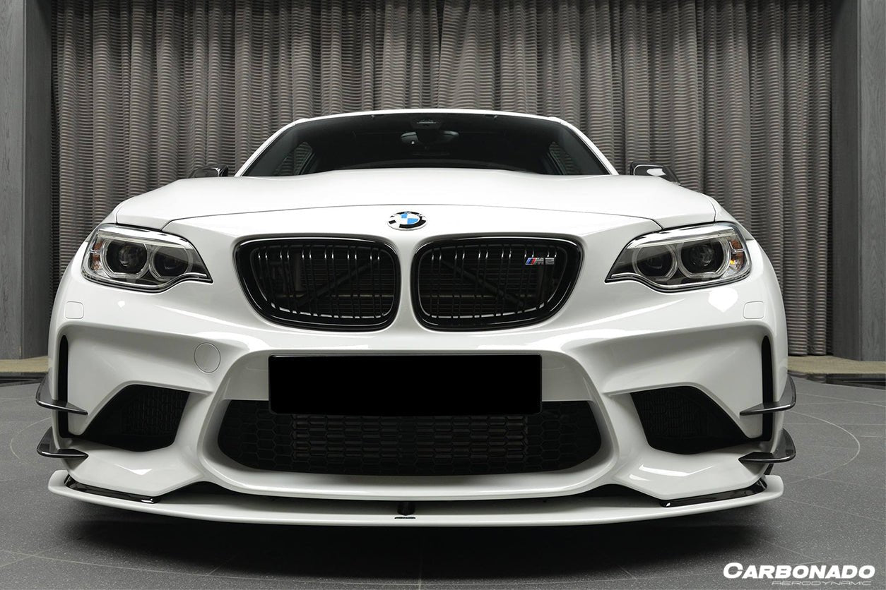2016-2021 BMW F87 M2 / M2C AC Style Carbon Fiber Front Lip