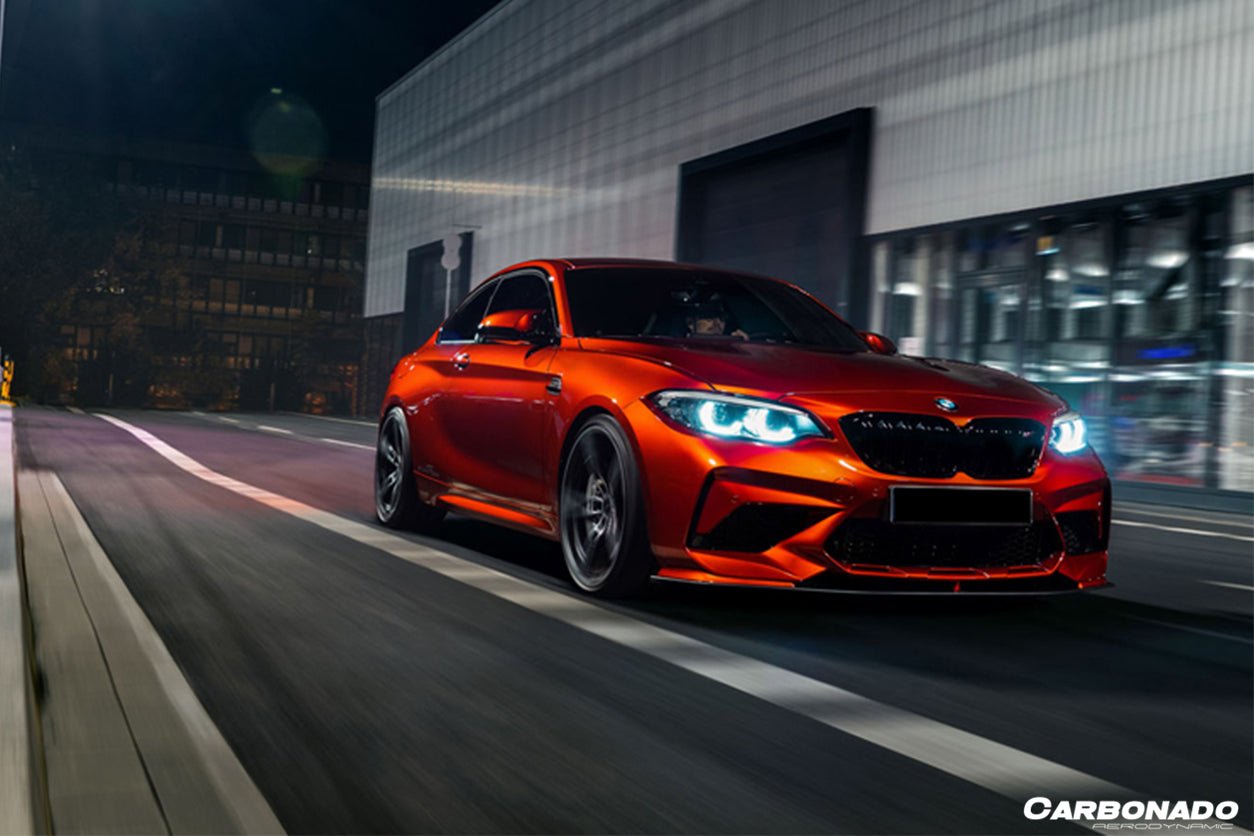 2016-2021 BMW F87 M2 / M2C AC Style Carbon Fiber Front Lip