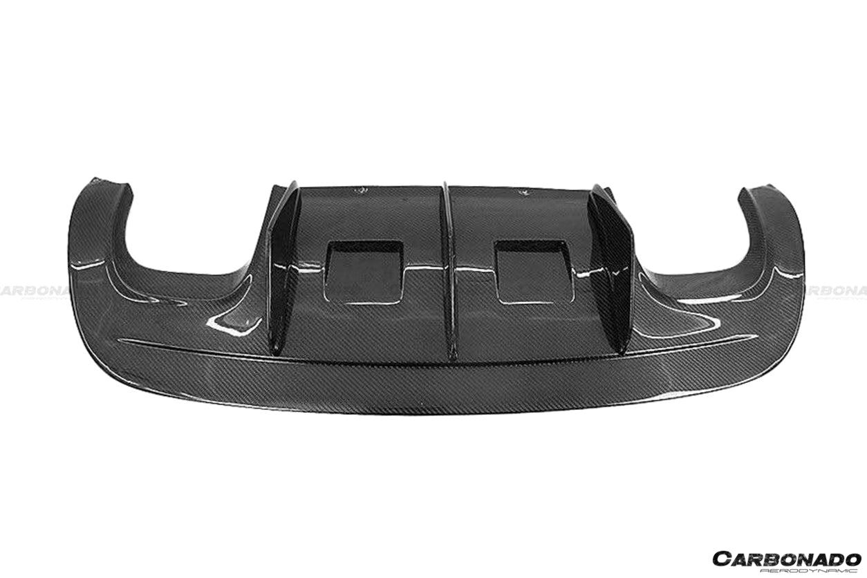 2009-2014 BMW E71 X6M AK Style Carbon Fiber Rear Diffuser