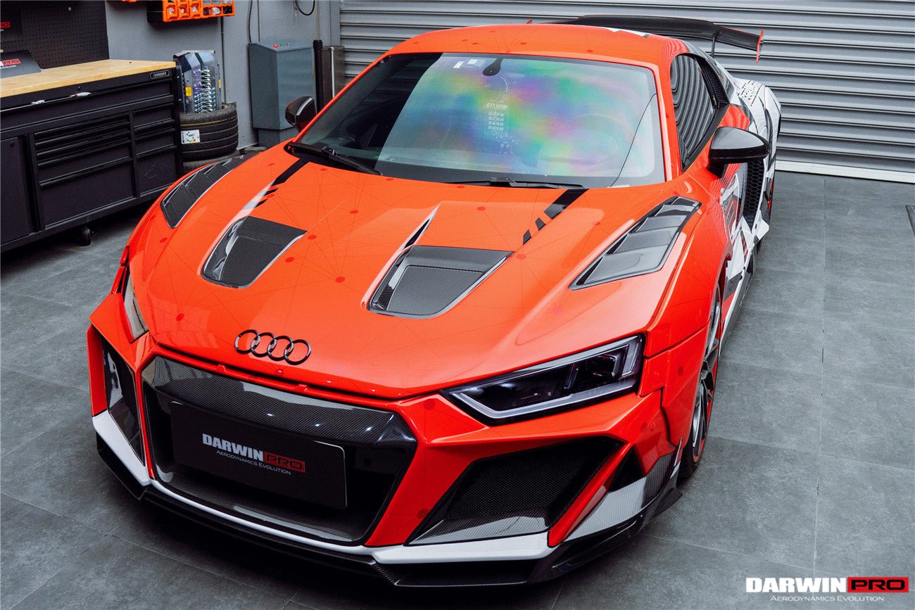 2016 - 2018 Audi R8 Coupe & Spyder IMPII Part Carbon Fiber Front Bumper