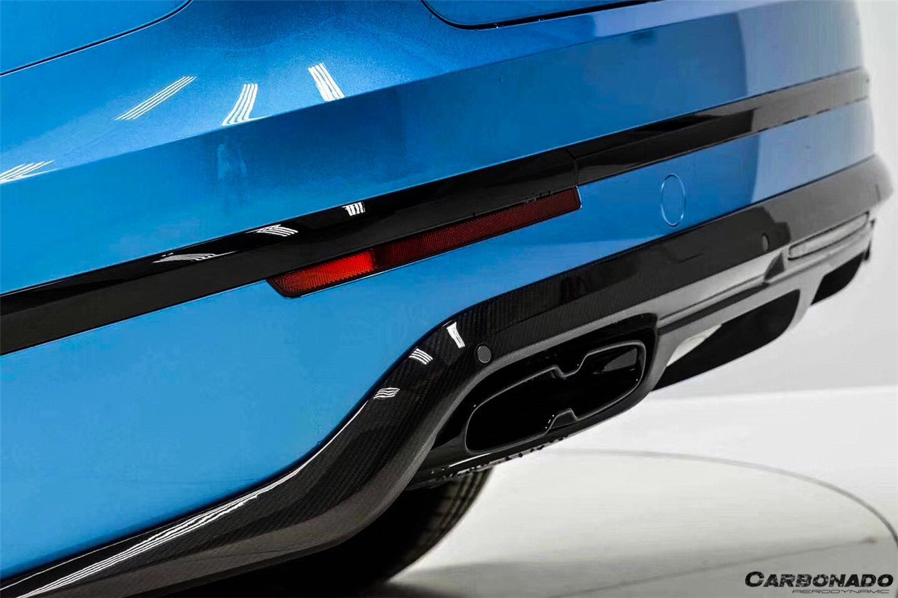 2016 - 2019 Bentley Bentayga OD Style Carbon Fiber Rear Lip
