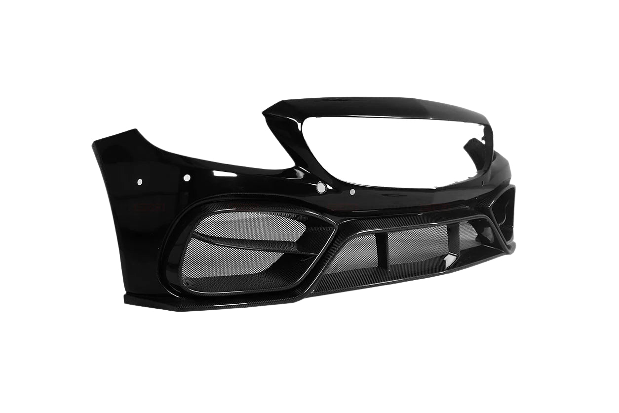 Mercedes W205 C63S AMG Coupe IMP Performance Carbon Fiber Front Bumper Kit (2015-2021)