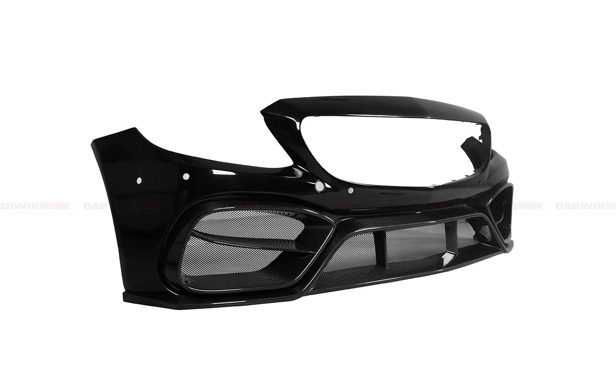 2015-2021 Mercedes W205 C63S Coupe IMP Carbon Fiber Front Bumper