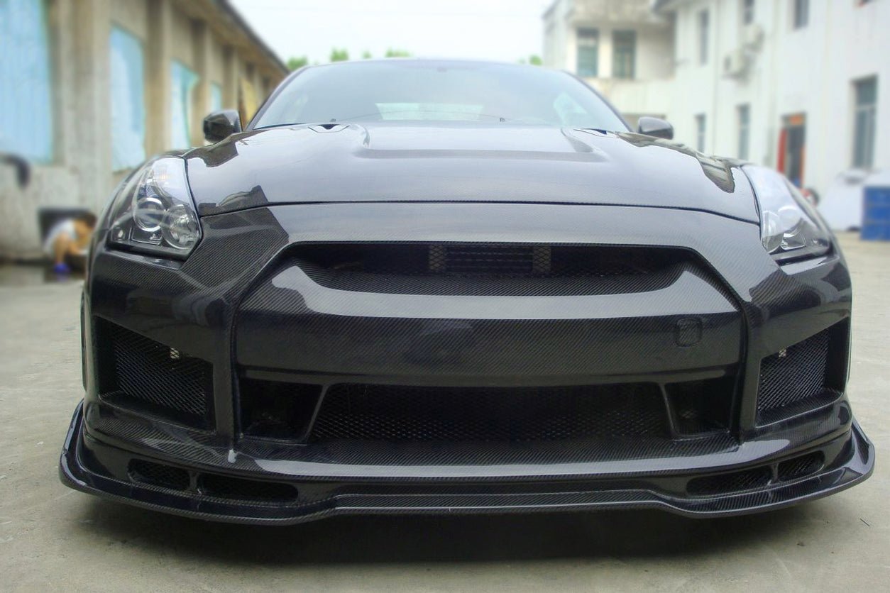 2008 - 2016 Nissan GTR R35 CBA/DBA BSE2 Style Front Bumper