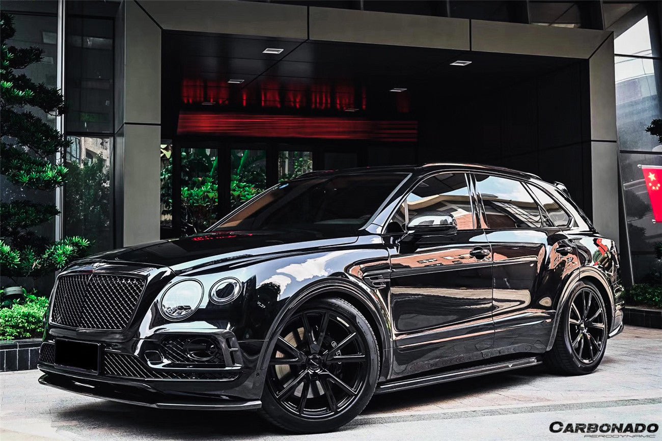 2016 - 2019 Bentley Bentayga OD Style Carbon Fiber Front Lip