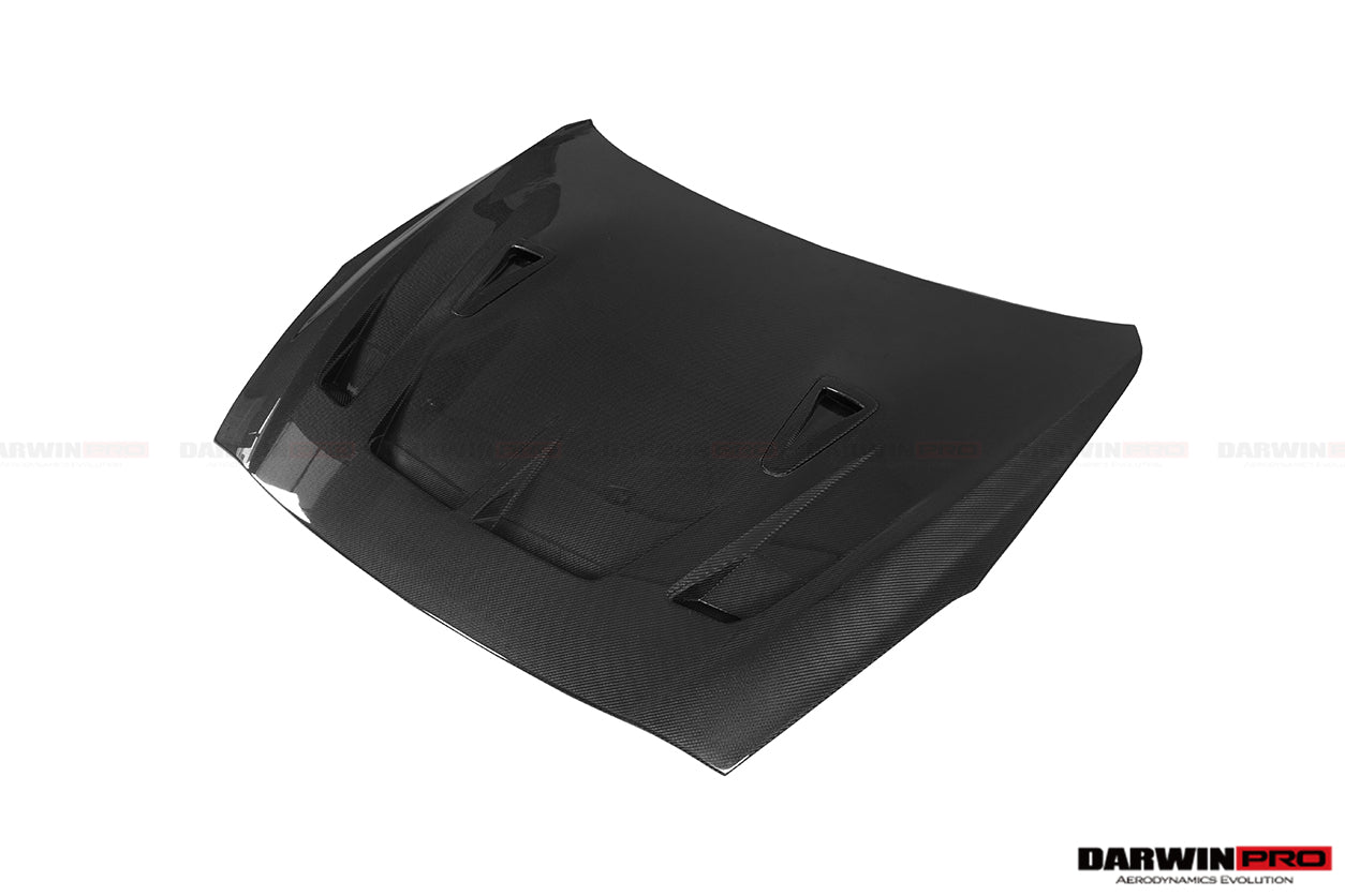 2008 - 2022 Nissan GTR R35 CBA & DBA & EBA BKSSII Style Carbon Fiber Hood