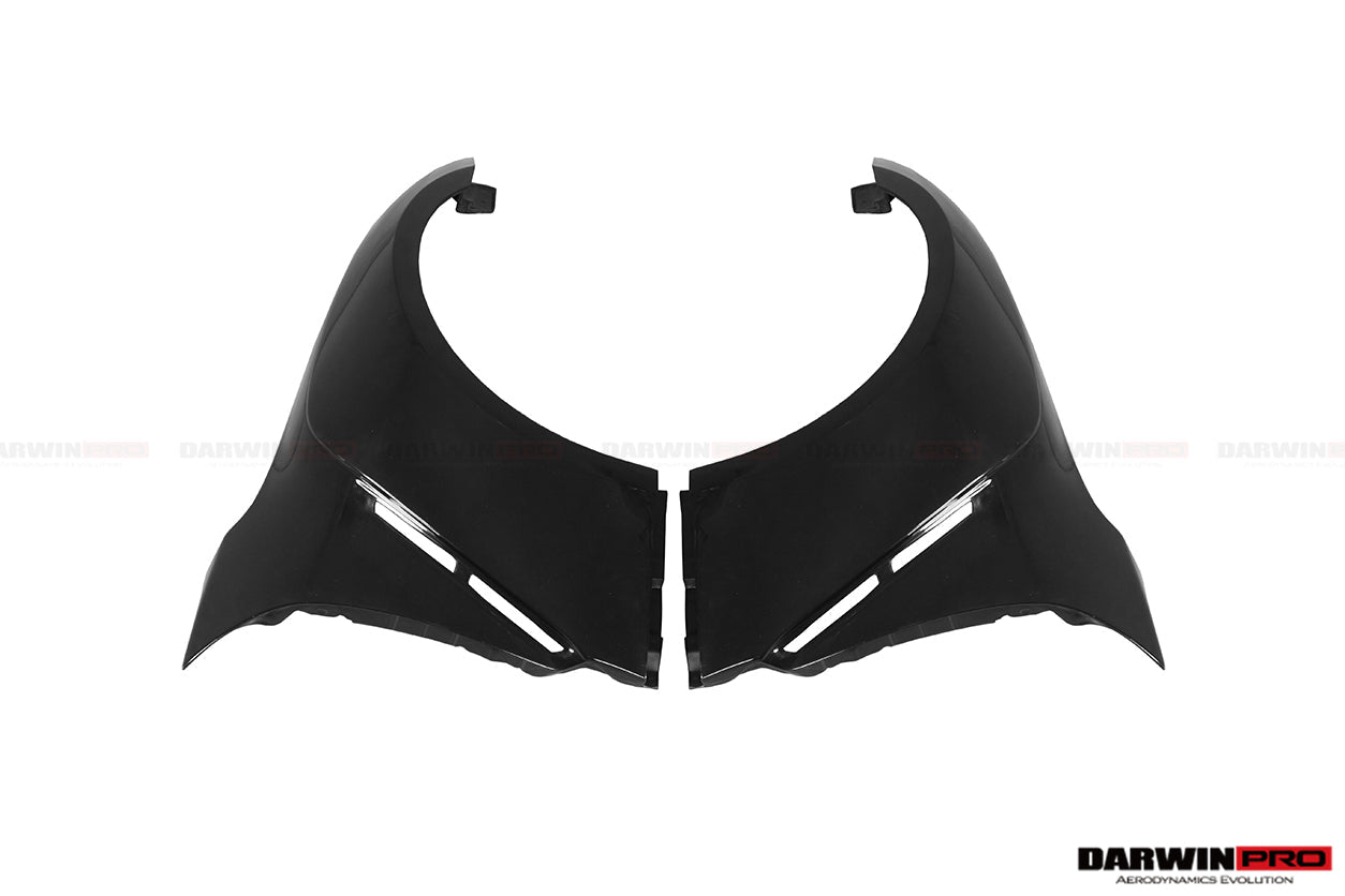 2008 - 2022 Nissan GTR R35 CBA & DBA & EBA BKSSII Style Partial Carbon Fiber Full Wide Body Kit