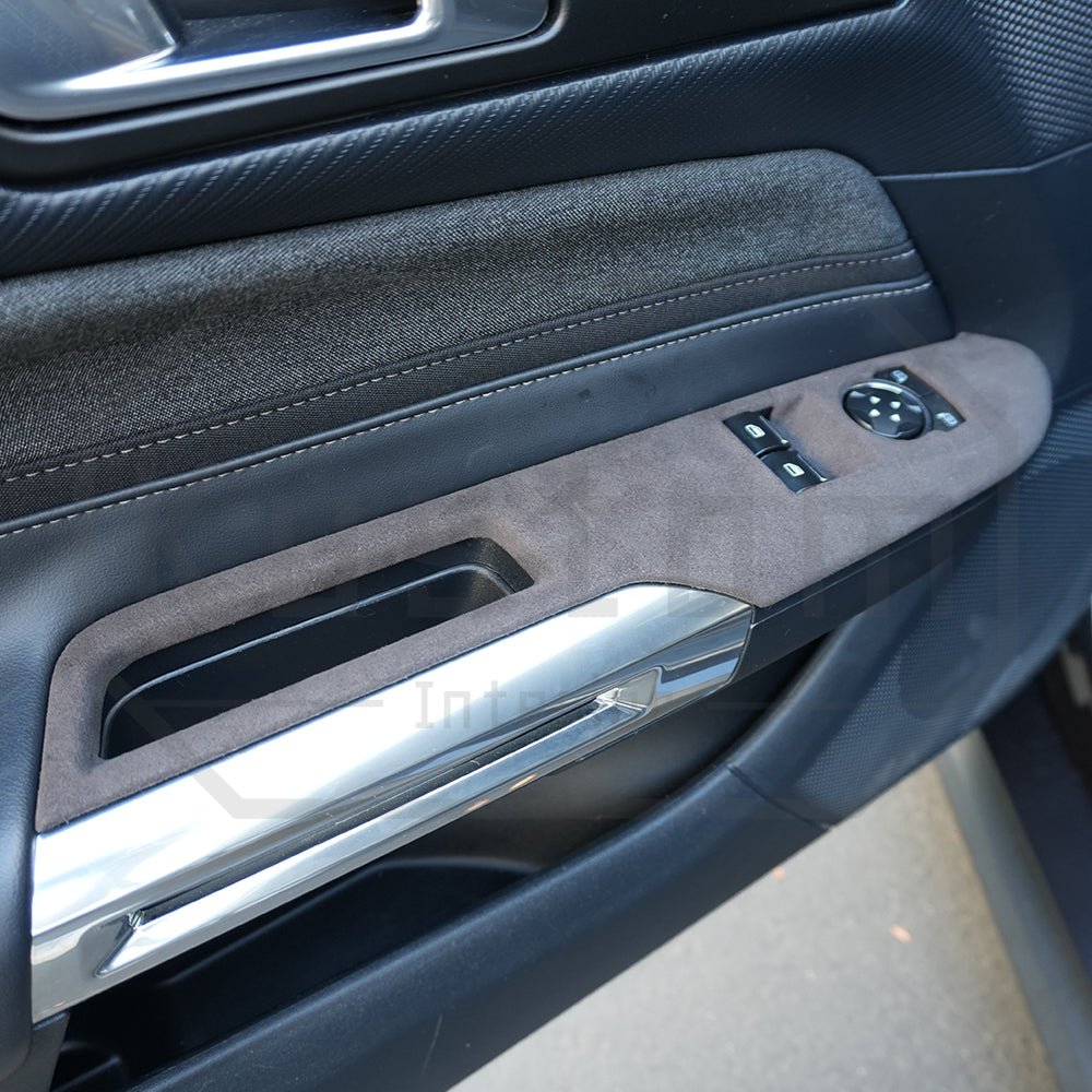 Ford Mustang Suede Leather Window Switch Panel Trim 2024+