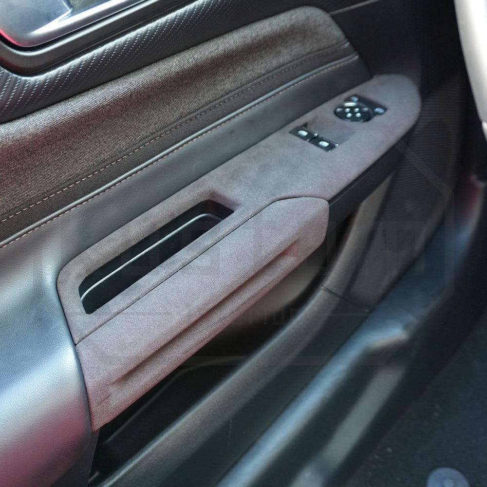 Ford Mustang Suede Leather Window Switch Panel Trim 2024+