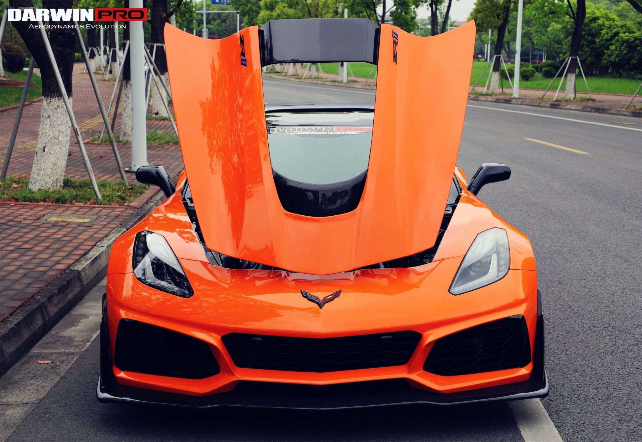 2013-2019 Corvette C7 Z51 Convert ZR1 Style Full Body Kit