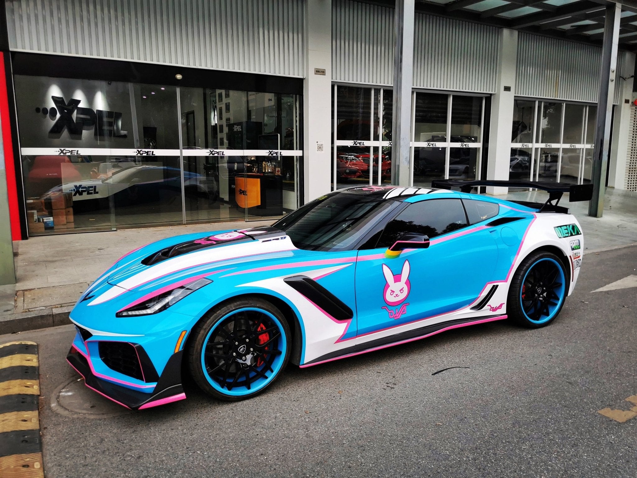 2013-2019 Corvette C7 Z51 Convert ZR1 Style Front Body Kit