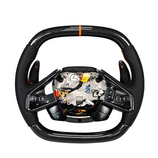 Chevrolet Corvette C8 LED Digital Carbon Fiber Steering Wheel Custom Order 2020-2026