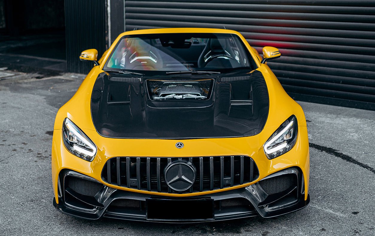 2015 - 2022 Mercedes Benz AMG GT & GTS & GTC & GTR IMP Carbon Fiber Hood