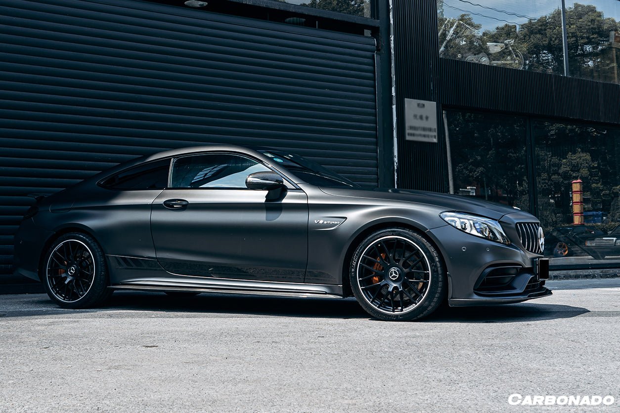 2015 - 2021 Mercedes Benz C-Class W205 Coupe PS Style Side Skirts