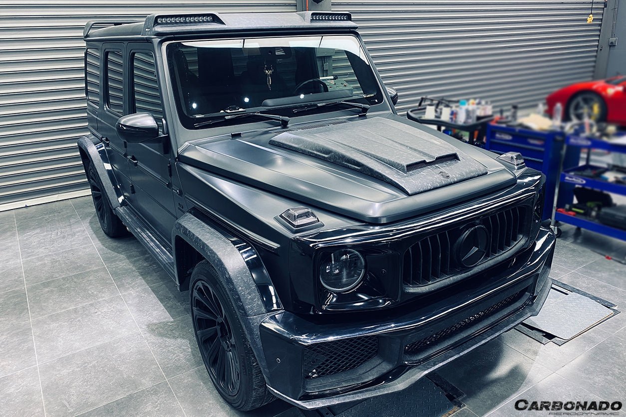 2019 - 2023 Mercedes Benz G-Class W464 G-Wagon BR Style Hood Scoop