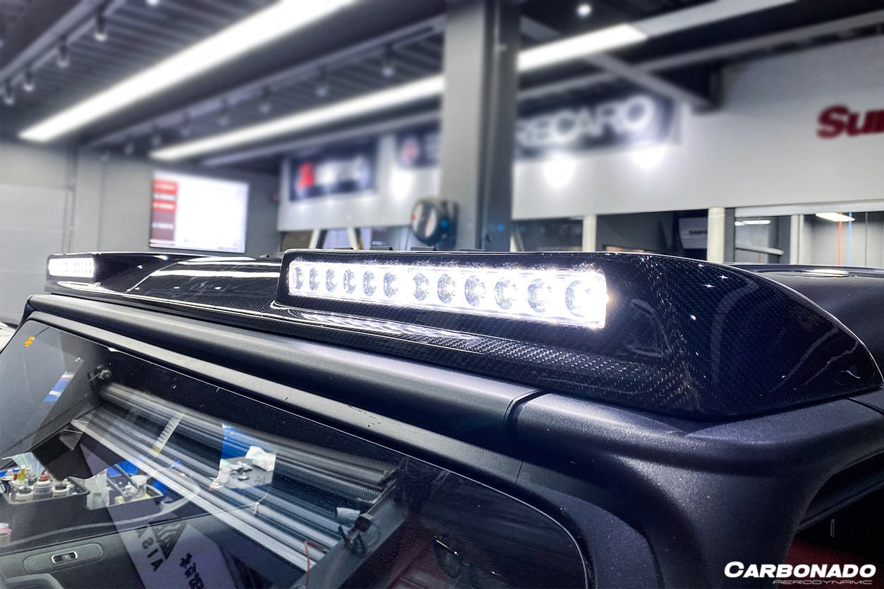 2019 - 2023 Mercedes Benz G-Class W464 G-Wagon BR Style Front Roof Spoiler