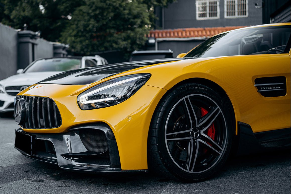 2015-2016 Mercedes Benz AMG GT GTS IMP Performance Part Carbon Fiber Front Bumper with Grill