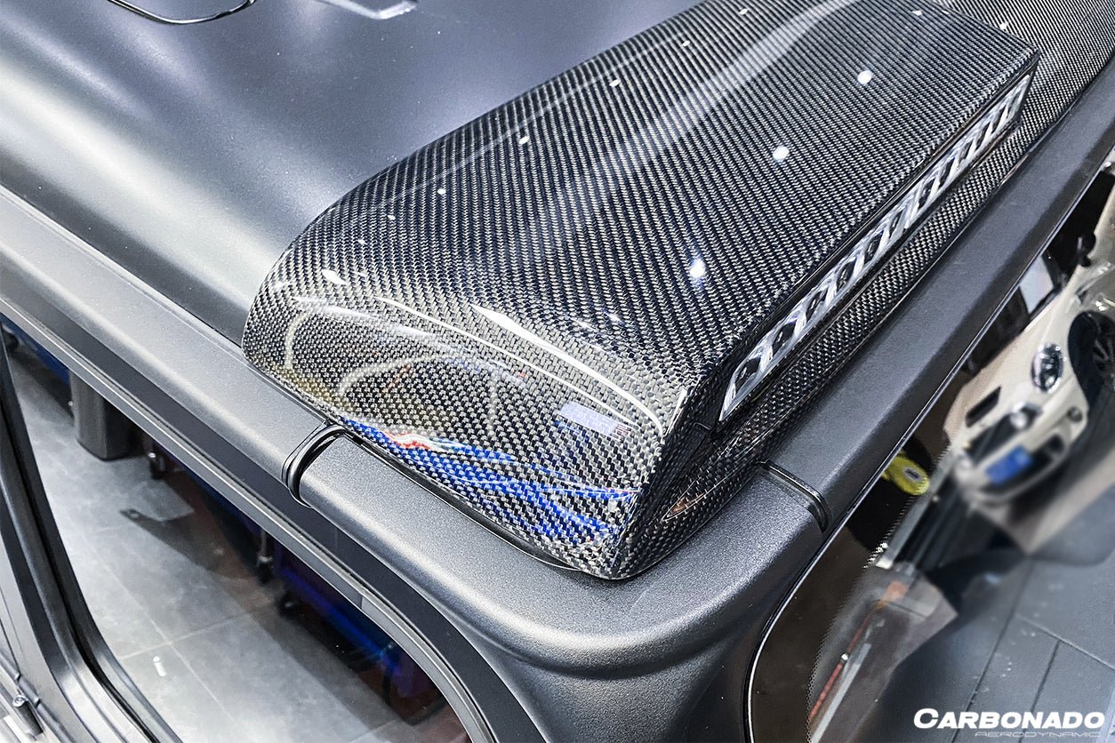 2019 - 2023 Mercedes Benz G-Class W464 G-Wagon BR Style Front Roof Spoiler