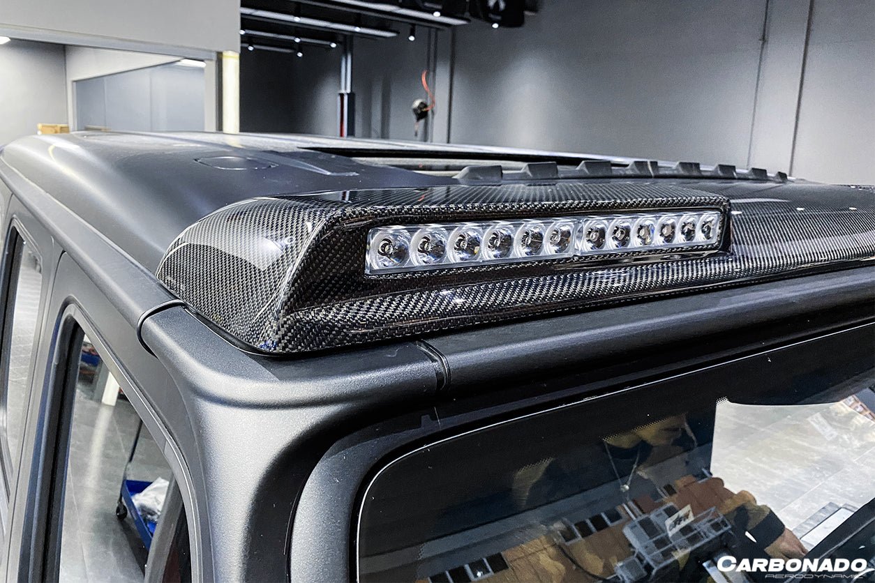 2019 - 2023 Mercedes Benz G-Class W464 G-Wagon BR Style Front Roof Spoiler