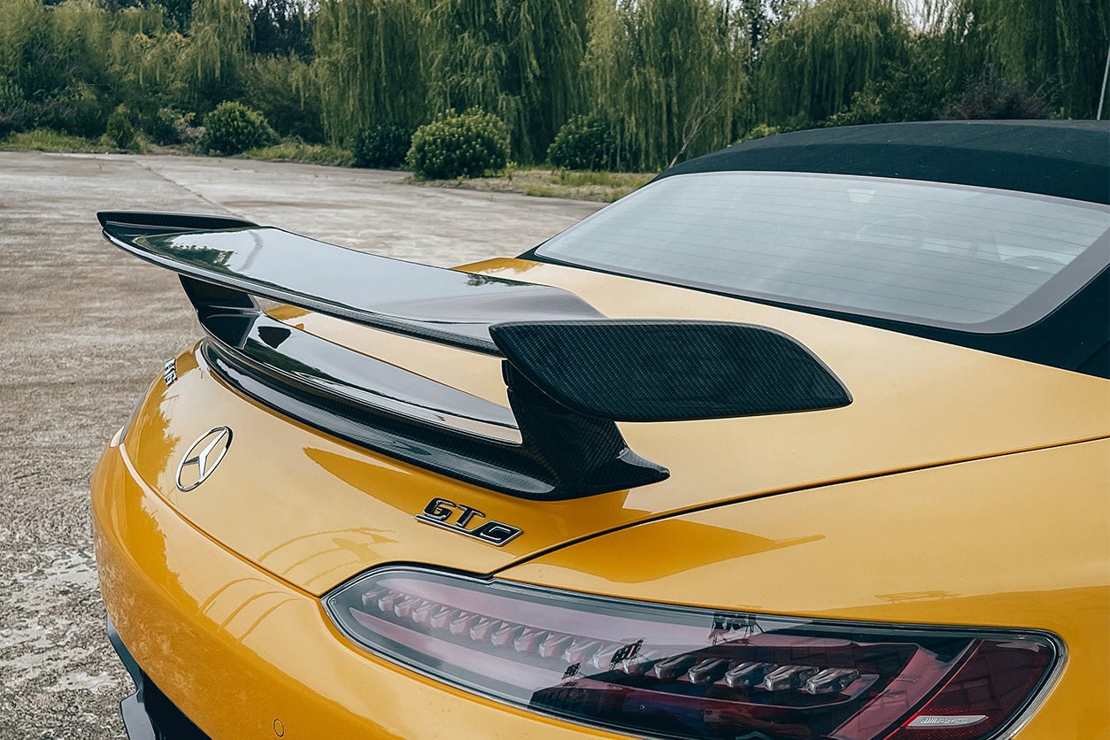 2015 - 2021 Mercedes Benz AMG GT GTC Roadster Only IMP Carbon Fiber Trunk Spoiler