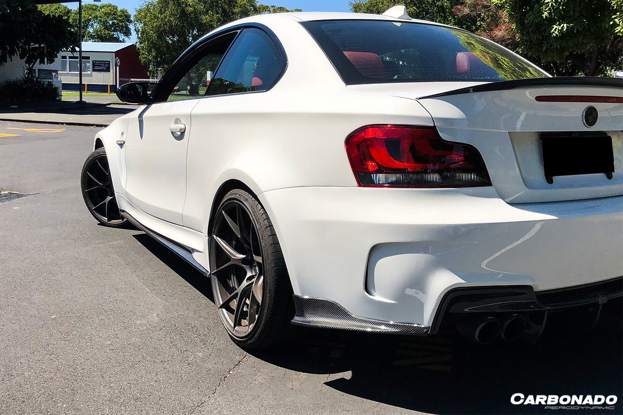2008-2013 BMW E82 1M Series RZ Style Carbon Fiber Trunk Spoiler