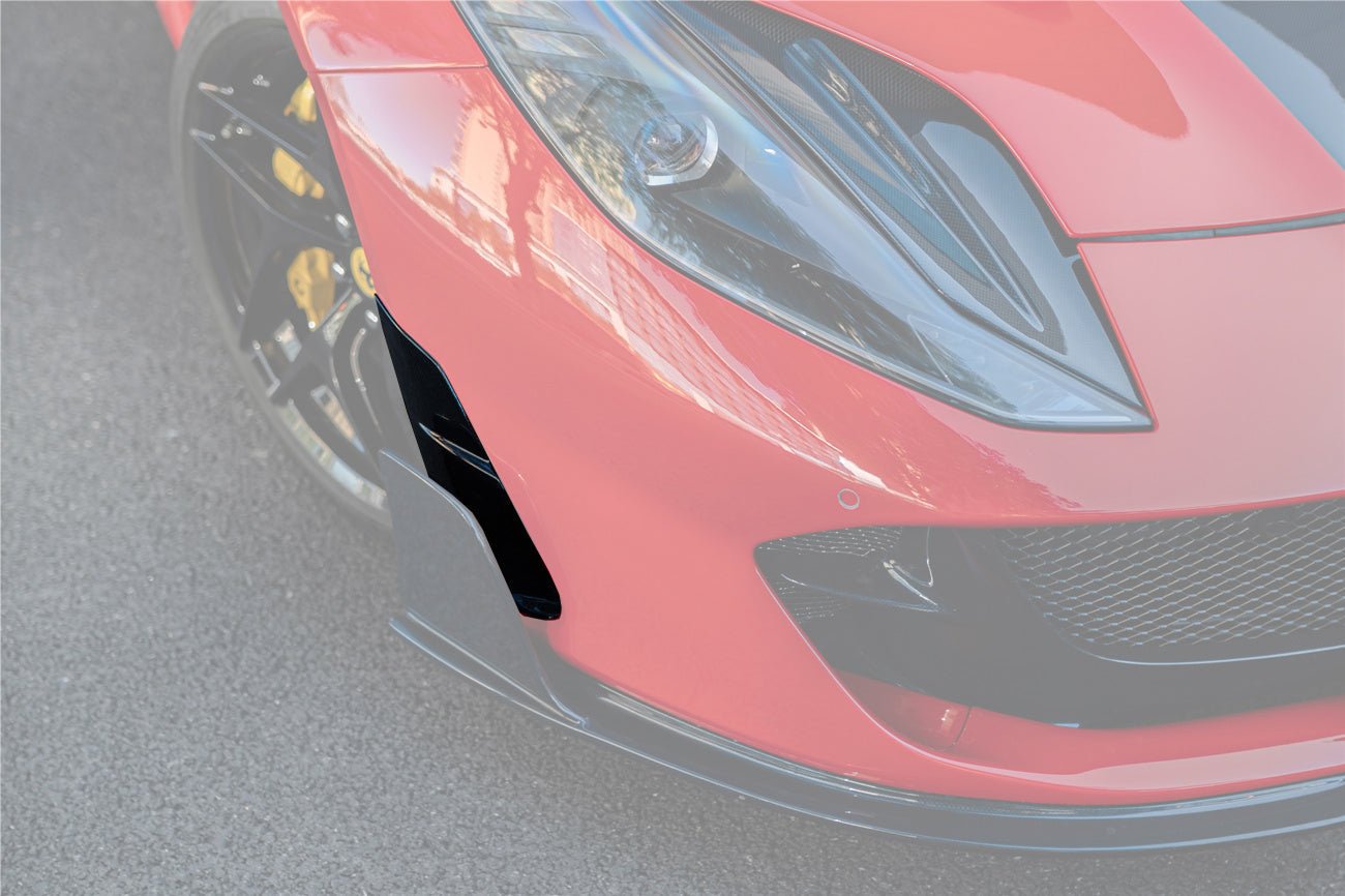 2018 - 2025 Ferrari 812 Superfast & GTS MSY Style Front Bumper Side Vents