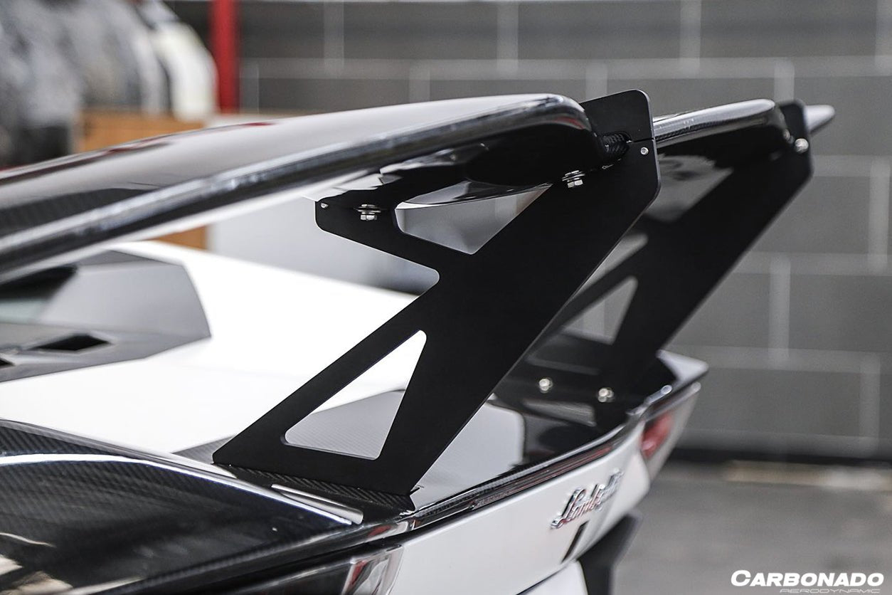 2011-2021 Lamborghini Aventador RZS Style Carbon Fiber Trunk Spoiler Wing