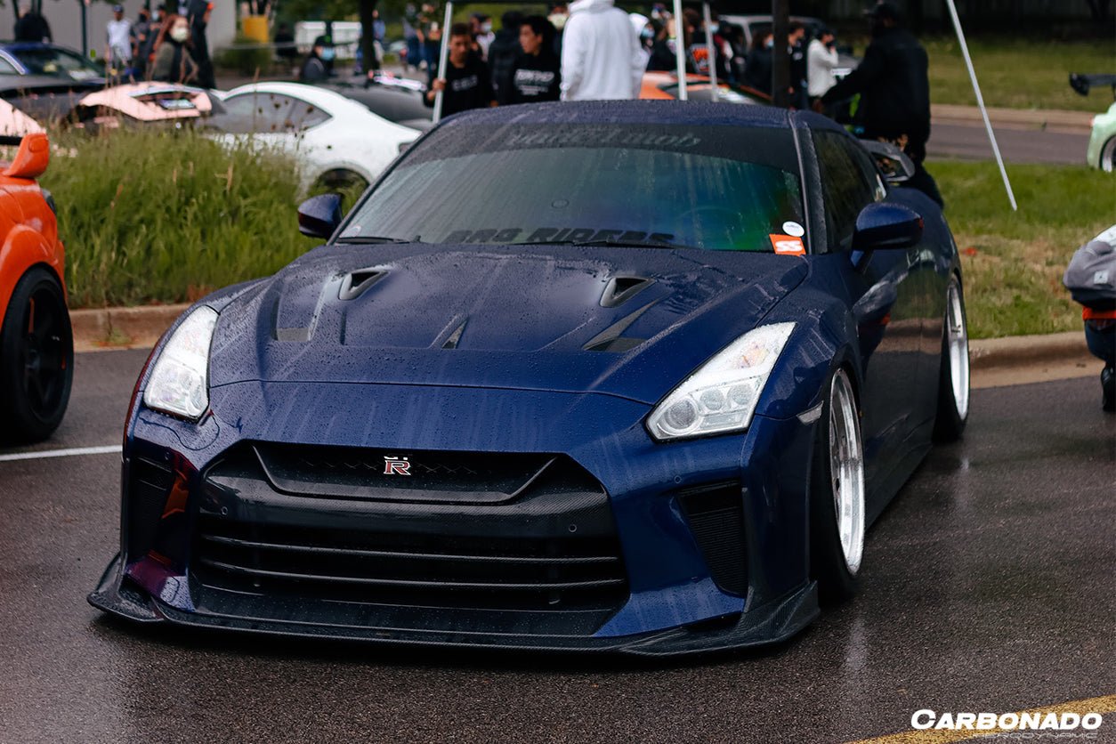 2008 - 2022 Nissan GTR R35 CBA/DBA/EBA TS Style Front Bumper