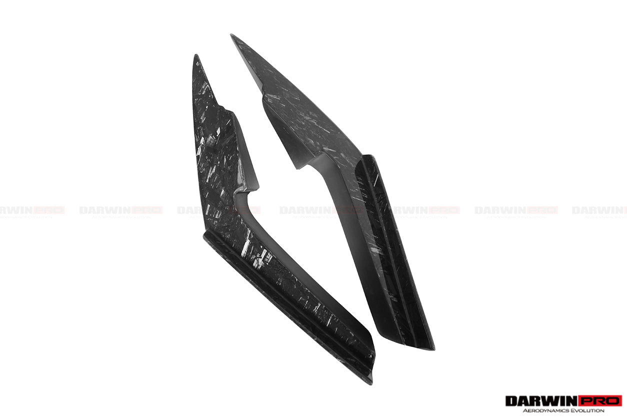 2017 - 2022 Nissan GTR R35 EBA BKSS Style Carbon Fiber Front Canards