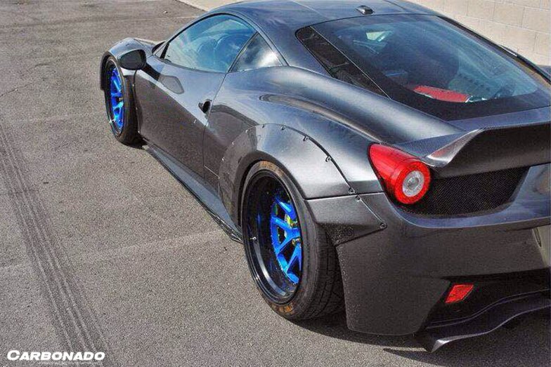 2010 - 2015 Ferrari 458 Coupe/Spyder DE Style Rear Diffuser