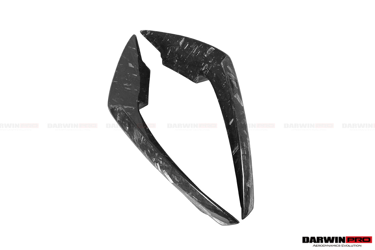 2017 - 2022 Nissan GTR R35 EBA BKSS Style Carbon Fiber Front Canards