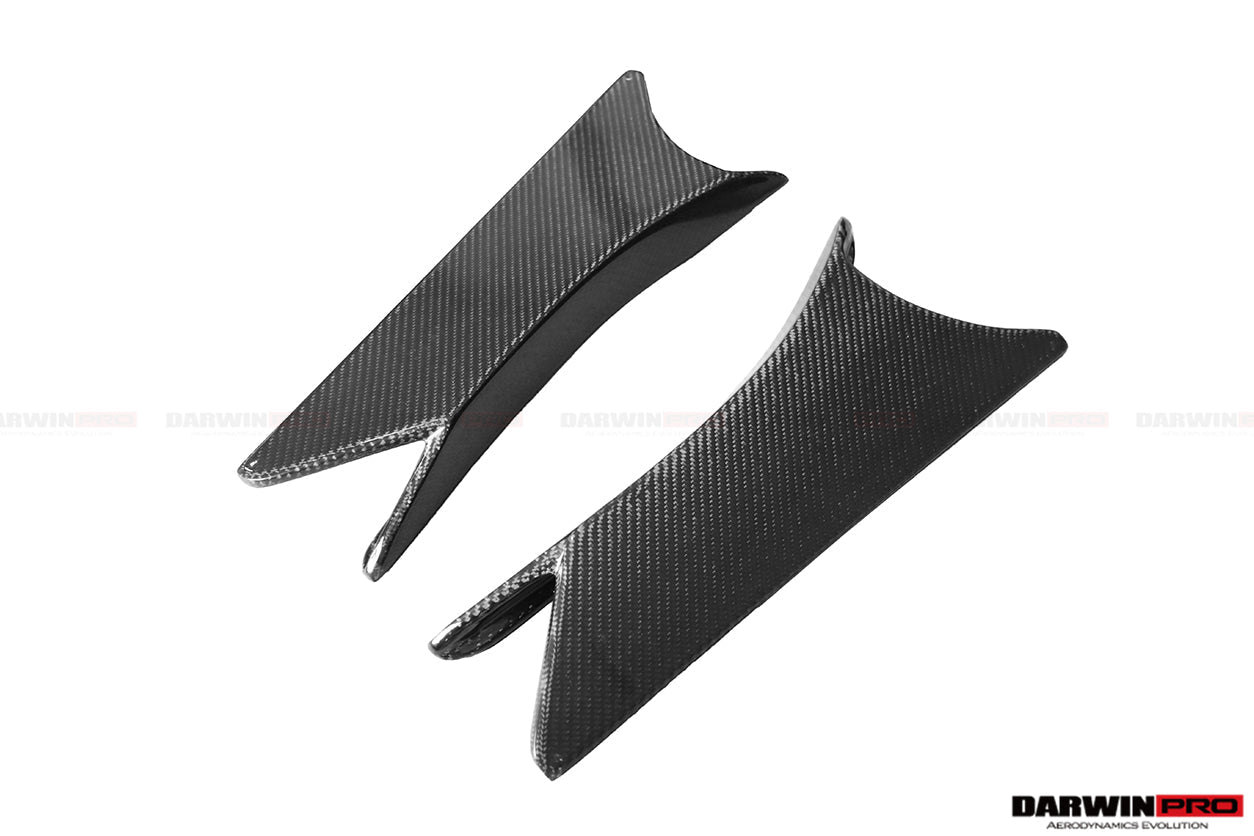 2015 - 2018 Mercedes Benz W205 C63/S AMG Sedan IMP Performance Carbon Fiber Rear Caps