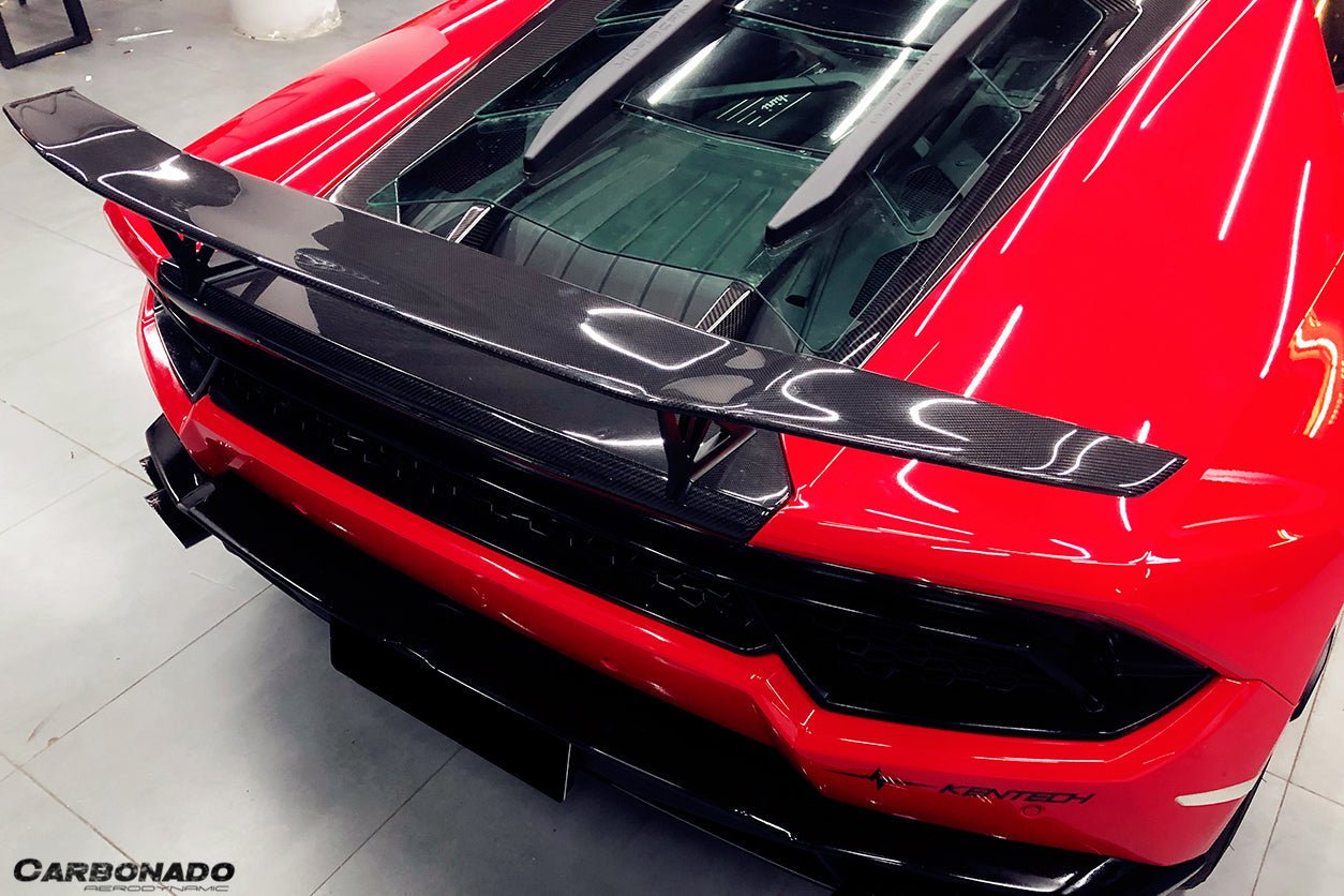 2015 - 2020 Lamborghini Huracan LP610/LP580 VRS Style Carbon Fiber Trunk Spoiler