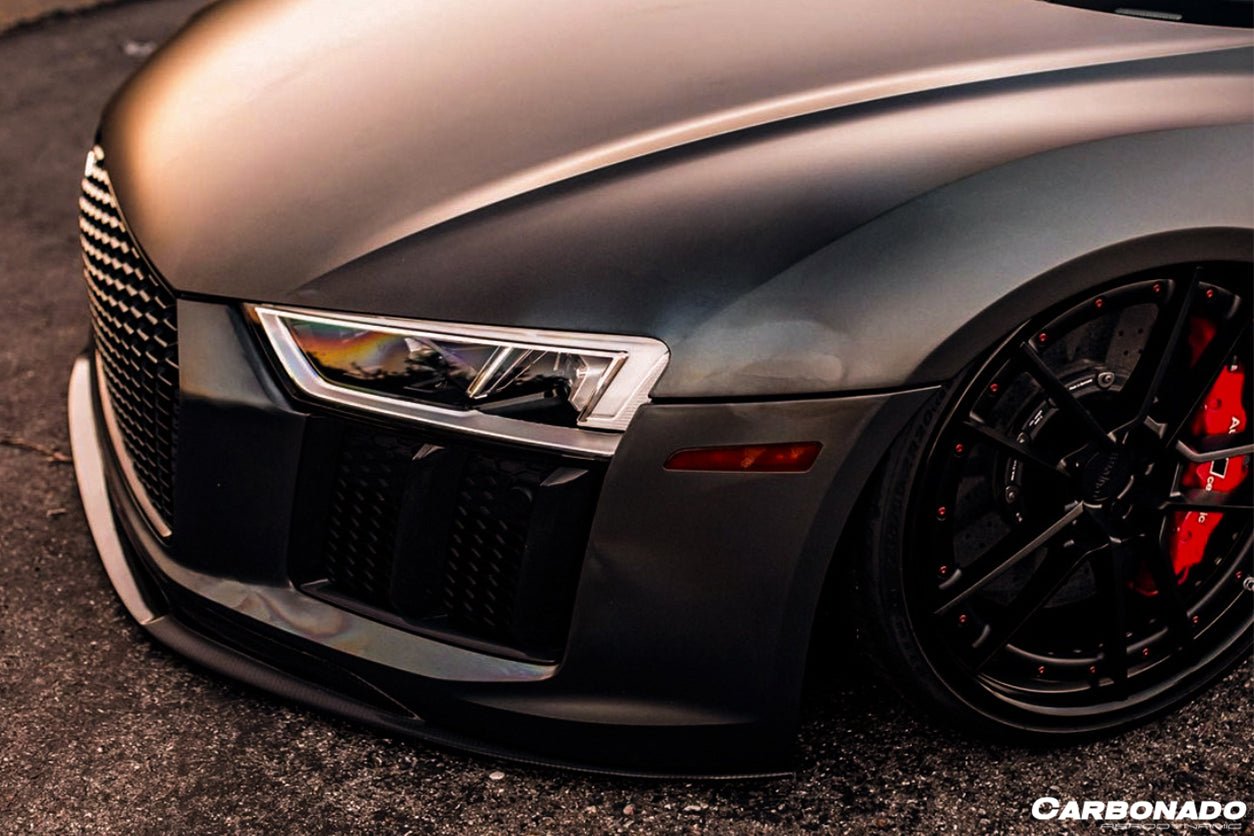 2016 - 2019 Audi R8 VRS Style Carbon Fiber Front Lip