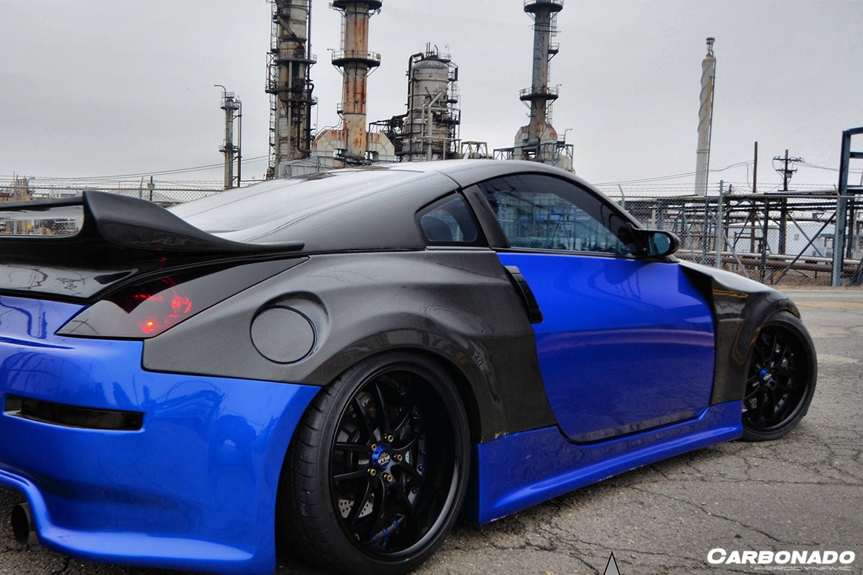 2003 - 2008 Nissan 350Z DL Style Wide Fender Set