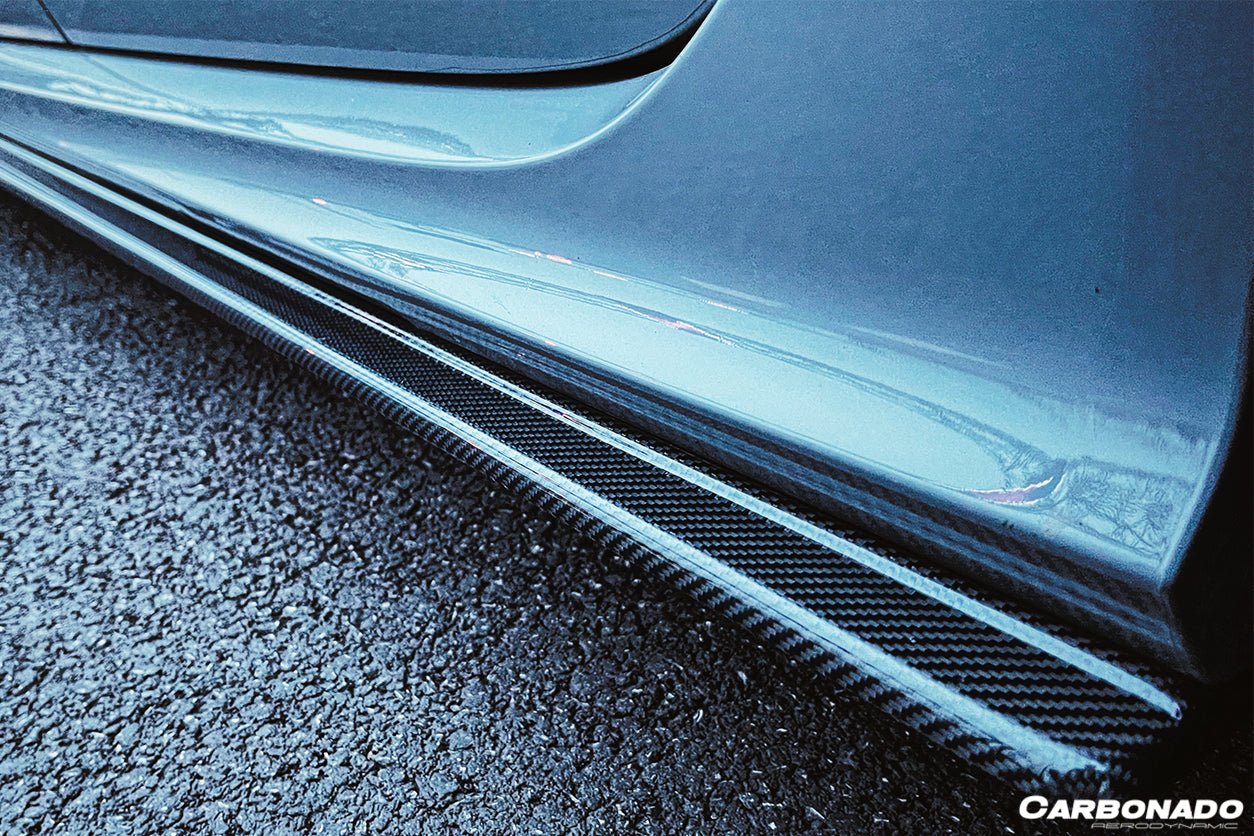 2013 - 2018 Audi RS6 Avant MN Style Carbon Fiber Side Skirts