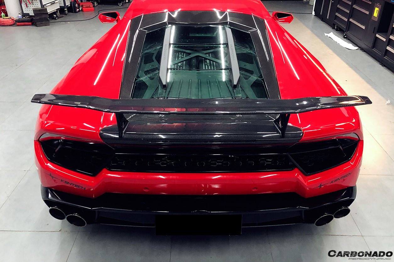 2015 - 2020 Lamborghini Huracan LP610/LP580 VRS Style Carbon Fiber Trunk Spoiler