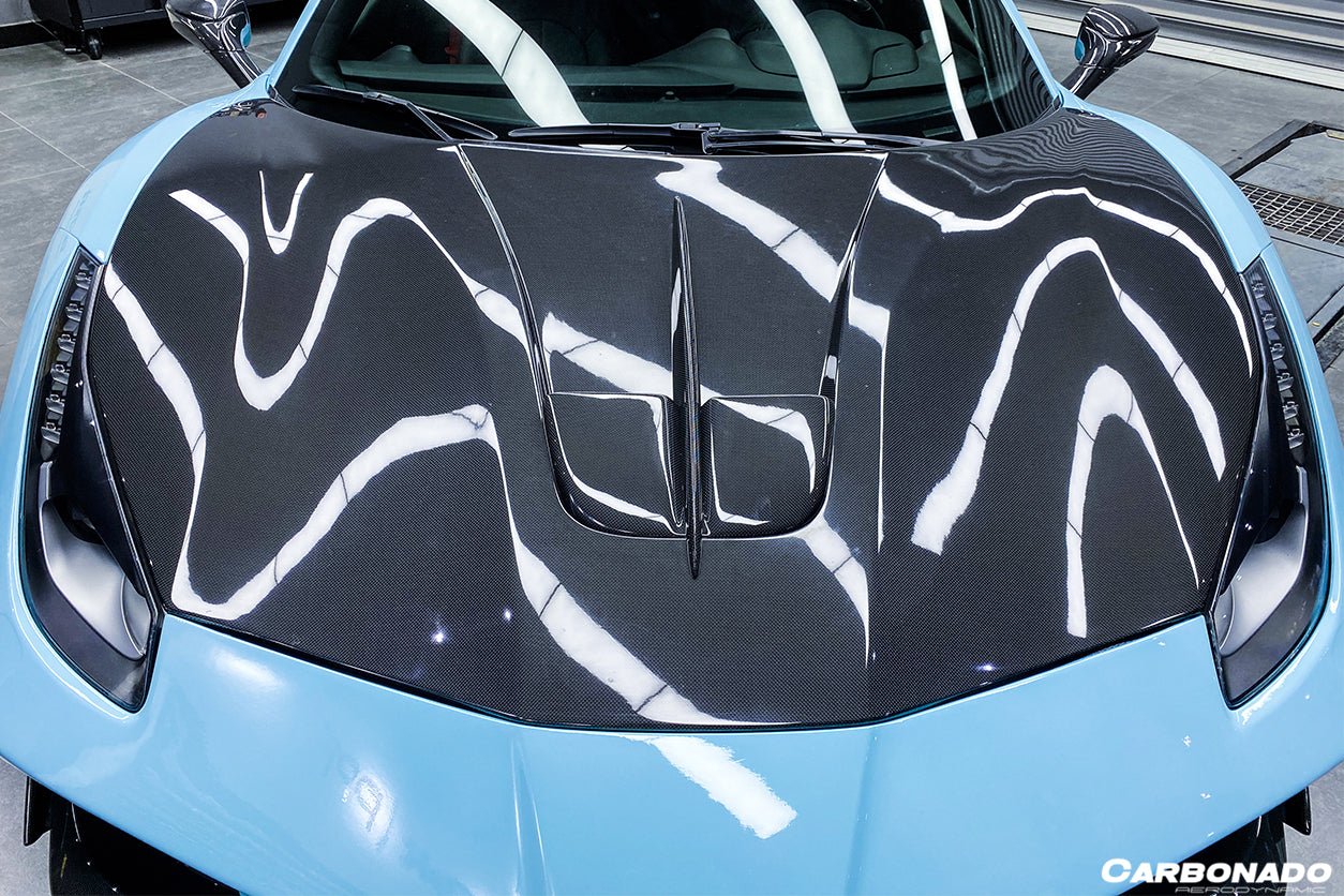 2015 - 2020 Ferrari 488 GTB&Spyder MA Style Hood