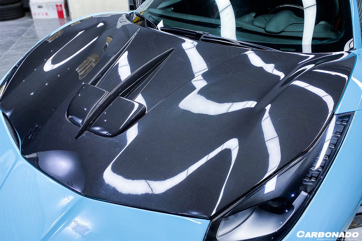 2015 - 2020 Ferrari 488 GTB&Spyder MA Style Hood