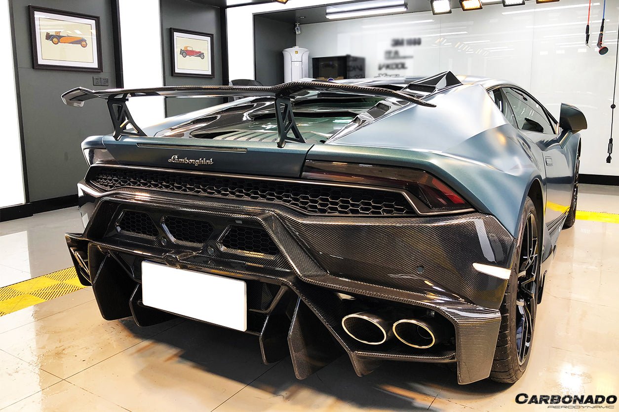2015 - 2020 Lamborghini Huracan LP610/LP580 VRS Style Carbon Fiber Trunk Spoiler