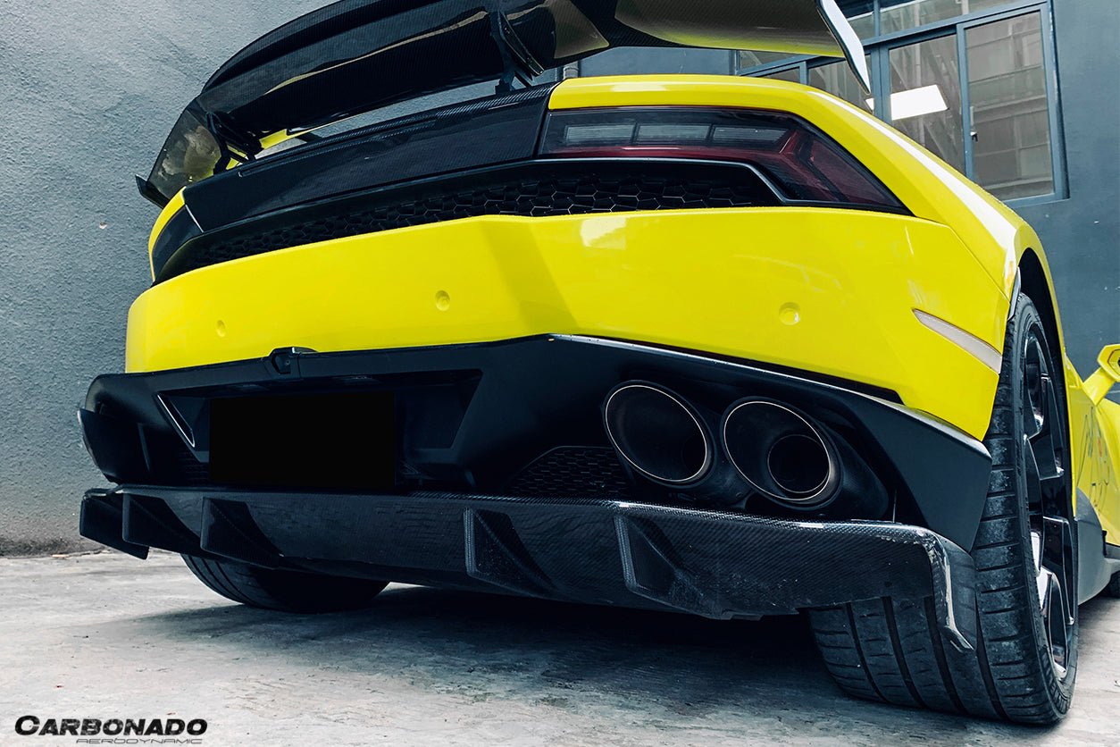2015 - 2020 Lamborghini Huracan LP610 DC Style Rear Diffuser