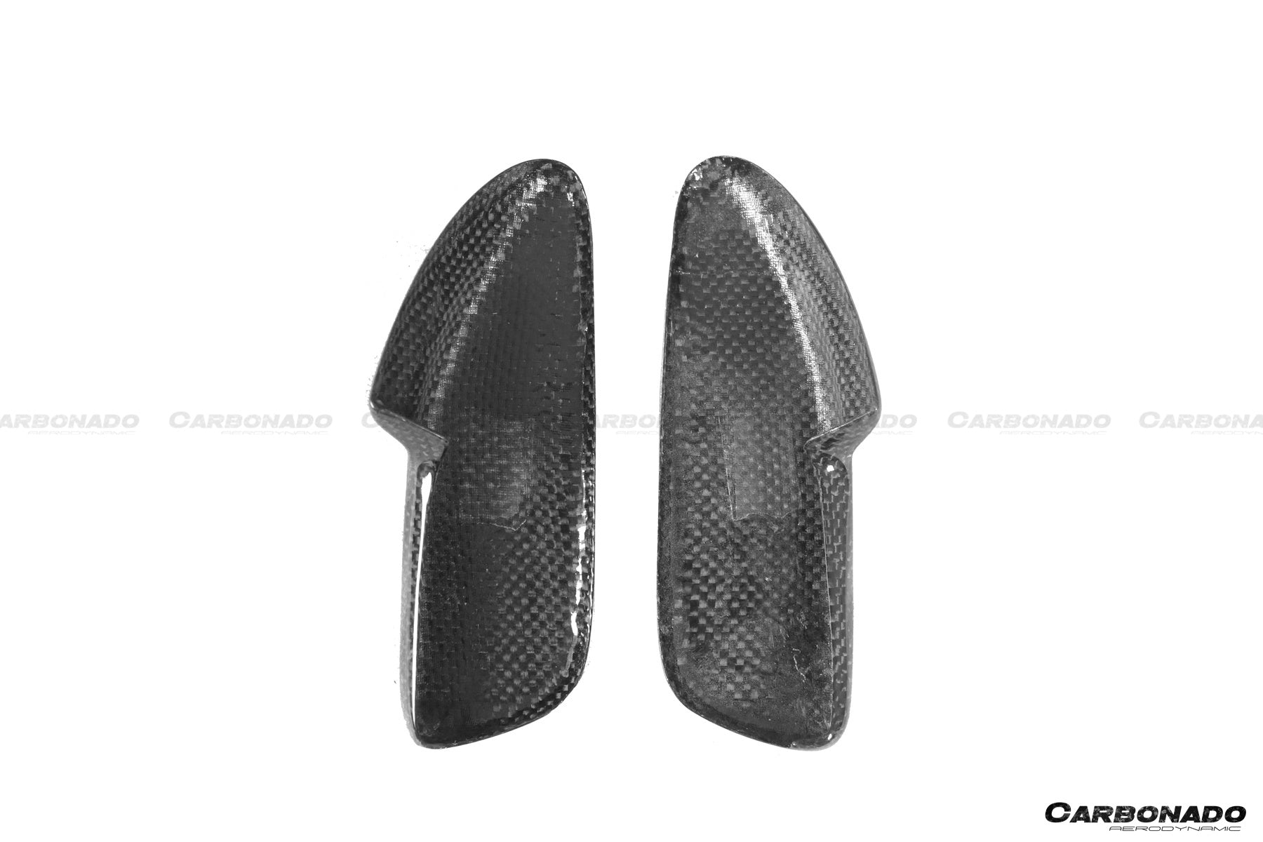 2015 - 2020 Ferrari 488 GTB & Spyder & F8 MSY Style Carbon Fiber Door Handle Cover