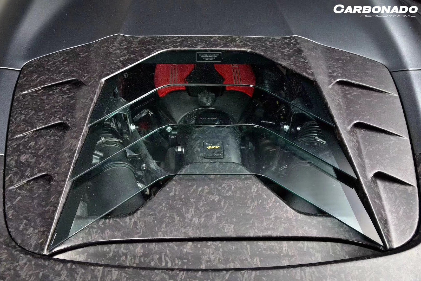 2015 - 2020 Ferrari 488 Spyder MSY Style Carbon Fiber Engine Hood