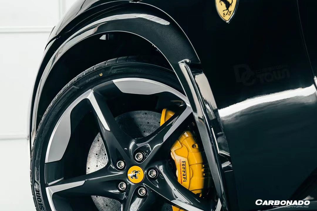 2023-2025 Ferrari Purosangue OEM Style Dry Carbon Fender Flares